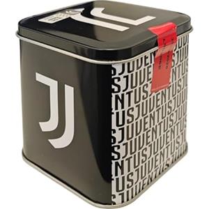 CAIYA Mini Panettone BIANCONERO con Uvetta e Senza Canditi in Latta per Juventus 80g (2025)