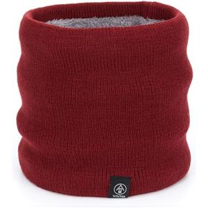 HGDGears Tubo Per Collo Invernale da Uomo e da Donna,Scalda Collo Invernale Uomo,Per Sport all'aria Aperta,Ciclismo,Sci,Jogging(Wine)
