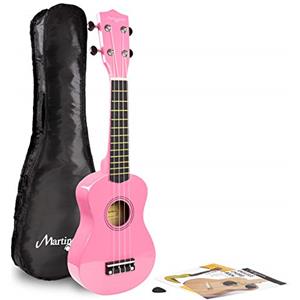 Martin Smith Ukulele Soprano con Borsa, Plettri & Libro degli Accordi