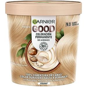 Garnier Colorazione Tintura con Le Tue Mani, Kit Completo Cocoon 9.1 Vaniglia Blonde 550