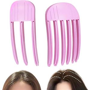 Aucuu 2 Pezzi Pettine per capelli, Clip Della Radice Del Volume, Pettine Per Radici Volume Dei Capelli Ricci, Fermagli per Capelli Volumizzanti Radici, Volume Della Radice Dei Capelli