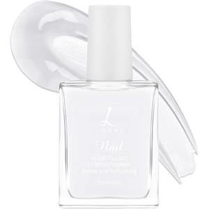 LOPHE Smalto Trattamento, Smalto Rinforzante Unghie per Ripara e Rinforza le Unghie Danneggiate e Dona Nutrizione, per Mani e Piedi, 15 ml(Lattiginoso)