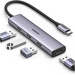 UGREEN Hub USB C OTG Adattatore Dongle Type C 5Gbps Compatibile con iPhone 16 Plus Max, MacBook PRO Air M3 M2 M1, iPad, Galaxy S24 Ultra