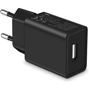MatauMahi Caricatore USB 5V1A (Nero), Presa USB da 5W, Alimentatore USB, Spina Adattatore, Caricabatterie per Telefoni Cellulari, Tablet, Powerbank, Cuffie Bluetooth e Altro Ancora
