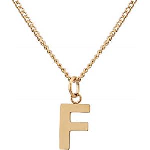 GD GOOD Ciondolo anallergico con iniziale