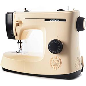 Necchi KM417A New Mirella Macchina da Cucire con 17 Punti di Cucitura, Esclusiva, Facile per da Usare per Principianti, Cucitrice Automatica da Casa, Cucito Creativo, Professionale, Elettrica
