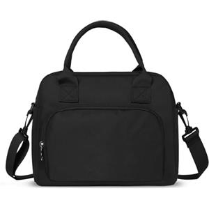 Aucuu Borsa Termica, Riutilizzabile Borsa Frigo Portatile, Borsa a Tracolla di Grande Capacità, per Ufficio Scuola Picnic Viaggio