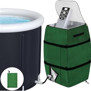 TZEKING Copertura Pompa per Vasca Idromassaggio,Copertura di Riscaldamento per Spa,Anti-Polvere Impermeabile Copertura Spa Portatile,Copertura per pompa termale, Copertura per Pompa Scaldabagno