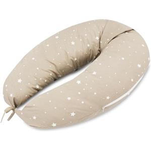 Totsy Baby Cuscino gravidanza 190cm - Supporto per dormire sul fianco e alleviare la schiena Lungo per letto matrimoniale o singolo Perfetto per il relax in maternità forma a C Oeko-Tex