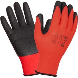 3Kamido JOHN BLAKE Guanti da lavoro rivestimento in lattice - Solidi guanti da lavoro e montaggio, antiscivolo, giardino, automobilistico, lavori di precisione, servizio auto (12 Paia, 7 "S)