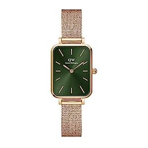 Daniel Wellington Orologio Quadro da Donna, 20x26mm Acciaio Inox (316L) Oro rosato Orologio Donna