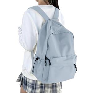 HYC00 Zaino Scuola Superiore Ragazza,Zaini da Scuola Media Ragazzo Zainetto Università Scolastici Leggero Casual Backpack Daypacks,Zaino PC 14 Pollici Zaini Cartella Adolescente School Bag,Blu