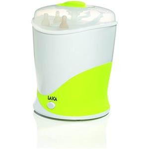 Laica BC1005E Sterilizzatore a Vapore Elettrico, Bianco/Verde