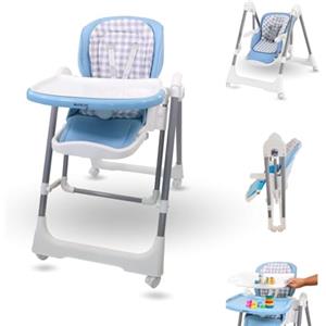 Mobiclinic® kids, Seggiolone a dondolo evolutivo, 2 in 1, 6-36 mesi, 15 kg, Pieghevole, Regolabile altezza e sullo schienale, Doppio vassoio rimovibile, Rotelle 360°, Imbracatura 5 punti