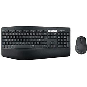 Logitech MK850 Kit Tastiera e Mouse, Layout Francese Azerty, Nero