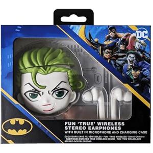 WONDEE Batman Regali, Cuffie Wireless Bluetooth con Custodia di Joker, Auricolari Bluetoth con Assistente Google e Controllo Touch - Regalo Batman e Joker per bambini, adolescenti e adulti