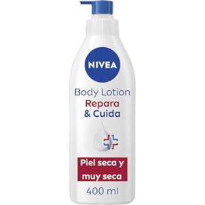 NIVEA Ripara & Care Body Milk, crema idratante per il corpo per pelli secche ed extra secche, idratante con 72 ore di idratazione e cura intensiva, 1 x 400 ml