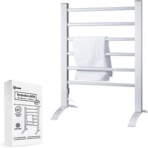 REPLOOD Stendino Elettrico a Termosifone 100W da Muro e Appoggio in Alluminio 90x53x35.5