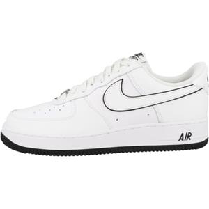 Nike Air Force 1 '07 Lv8 Scarpa da uomo sintetica, misura 44, Bianco nero, 44 EU