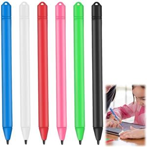 ZFRITP 6 PCS Penna per Pittura LCD,Stilo Per Tavoletta Grafica LCDm,Penna Da Disegno Stilo Per Pannello Lcd Plastica da Disegno Adatta per Tavolette da Scrittura LCD e da Disegno.