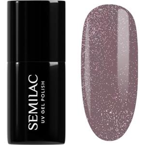 Semilac 322 UV Smalto per unghie Hybrid Semilac Shimmer Dust Brown 7ml