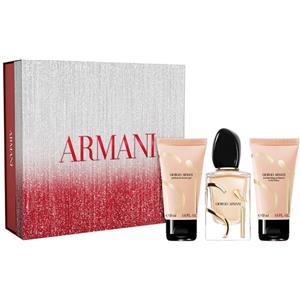 Giorgio Armani Sì Eau de Parfum Cofanetto Regalo 50 ml con Lozione Corpo e Gel Doccia