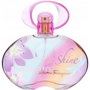 Salvatore Ferragamo Incanto Shine Eau de Toilette 50ml - Fragranza Floreale Fruttata per Donne, Fresca e Gioiosa