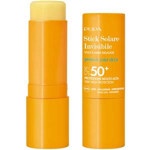 Pupa Stick Solare Invisibile SPF50 - Protezione Viso e Aree Delicate, Facile Applicazione, 12 ml