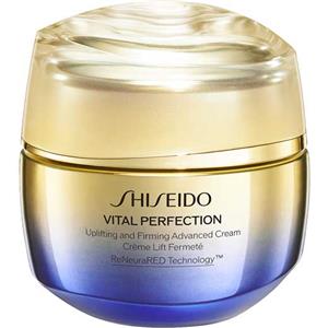Shiseido Vital Perfection Uplifting and Firming Advanced Cream 50 ml - Crema anti-età rassodante e lifting per una pelle visibilmente più luminosa