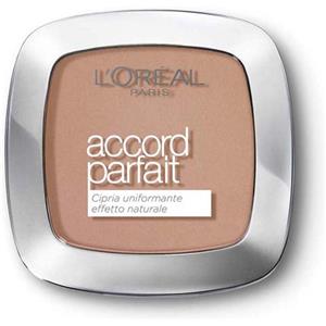 L'Oréal Cipria Accord Perfect 7D/7W - Nasconde imperfezioni, effetto naturale e pelle setosa