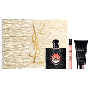 Yves Saint Laurent Black Opium Cofanetto con Eau de Parfum 50ml e 10ml, Body Lotion e Mini Mascara