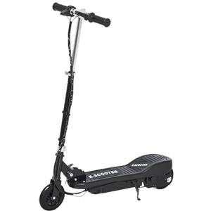 HOMCOM Monopattino Elettrico per Bambini Pieghevole da 120W, Velocità Max 12km/h e Portata 50kg, 74x36x69-91 cm, Nero