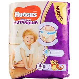 Huggies pannolini mutandina - Nappy (bambino/bambina, pannolini usa e getta, 9-14 kg, multicolore, 15 pezzi