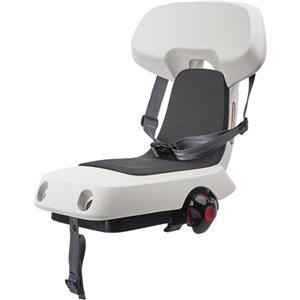 POLISPORT 8636100011 - GUPPY JUNIOR seggiolino posteriore biciclette ruote da 26'' a 29'' adatto a bambini con peso massimo di 35kg con ancoraggio portapacchi color Grigio chiaro freddo/Grigio scuro