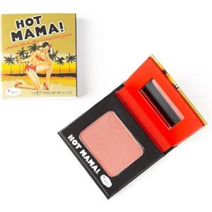 Thebalm Hot Mama! Shadow/Blush, Subtle Highlighter, Peachy-Pink Shade Travel-Size