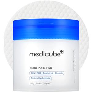 medicube Zero Pore Pads 2.0 Tamponi Tonici Per Il Viso A Doppia Texture Per L'Esfoliazione E La Cura Dei Pori Con Acido Lattico Al 4,5% E Acido Salicilico Bha Allo 0,45%, (70 Unità)