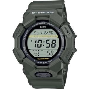 Casio G-shock - Orologio Da Polso Da Uomo Al Quarzo Sportivo Bracciale E Cassa In Resina Di Colore Verde Quadrante Digitale Nero - GD-010-3ER