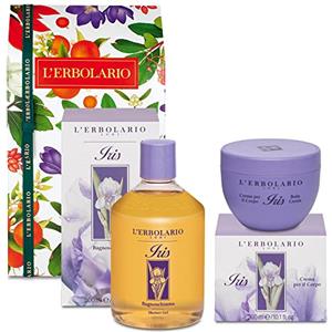 L'Erbolario Erbolario Confezione Regalo IRIS CORPO - Bagnoschiuma da 500 ml + Crema Corpo da 300 ml