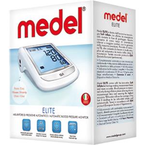 Medel Elite Soft Inflate - Misuratore di pressione automatico con bracciale universale, display retroilluminato e memoria fino a 60 misurazioni