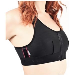 REVÉE Bra Laetitia Nero XL - Reggiseno Post-Operatorio per Mastoplastica e Oncoplastica
