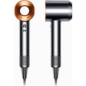 DYSON HD07 Asciugacapelli Supersonic colore Nichel/Rame 3 velocità, completo di 5 accessori per ogni tipo di capelli