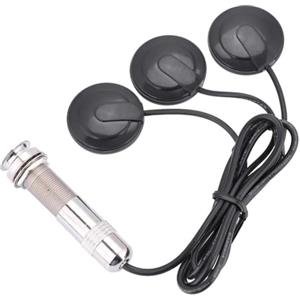 LiebeWH Pickup da 6,35 mm Pickup Piezoelettrico Trasduttore Sensibile Pickup per Chitarra Trasduttore Piezoelettrico per Chitarra Acustica Ukulele