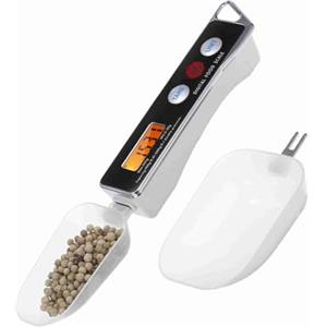 Garosa Bilancia Digitale Portatile Cucchiaio Ideale per Cucina Alta Precisione 0.05g-500g con Multiunità di Peso (g, kg, oz) e Funzione Tara Rimovibile Nero