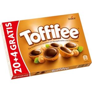 Toffifee 20 + 4 gratuiti (1 x 200 g) / nocciola in caramello, crema di nocciola e cioccolato