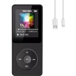 BAAQII Bluetooth MP4 MP3 Lossless Music Player FM Radio Recorder Sport Portatile con Auricolare