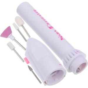 DEARMAMY 1Set Elettrica per Manicure Portatile Pen-shape Macchina per Lucidare Unghie Elettrica Strumento per Unghie Basso Rumorper Domestico per Donne