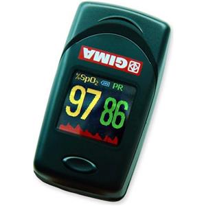Gima Pulsoximetro Oxy-6 da Dito con Display OLED Colori per Misurazione SpO2 e Battito Cardiaco