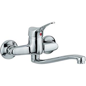 Ambrosiana SEI14070000 Rubinetto Miscelatore Lavello con Girevole, Cromo