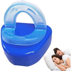 Generico 2 Pezzi Dispositivo Anti Russamento Bite, Bite Bruxismo Notturno, Bite Dentale Notturno Automodellante, snore-stoppers Antirussamento Snore Denti Proteggi Denti Bocca Guardia Anti Russamento