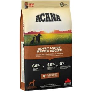 Acana Adult large breed Recipe per cani : Formato - 11,4kg.